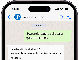 Pedido de Guia de Exames